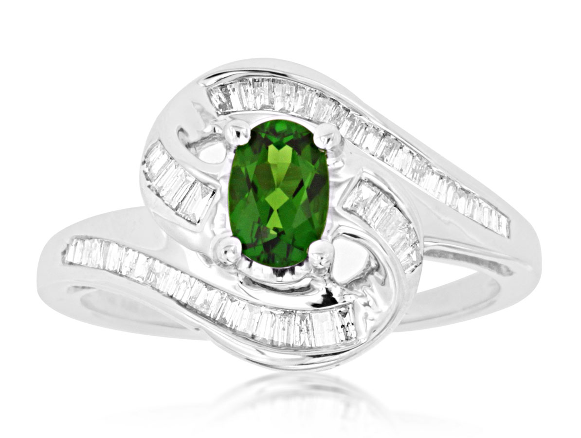 RUSSALITE & DIAMOND RING