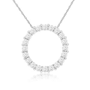 DIAMOND CIRCLE PENDANT
