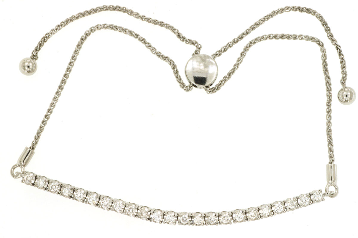 DIAMOND BOLO BRACELET
