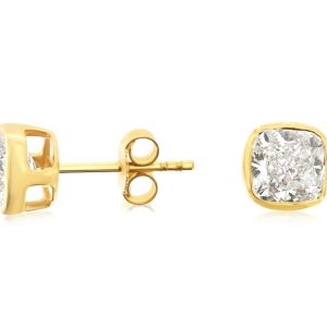 LAB GROWN STUD EARRING