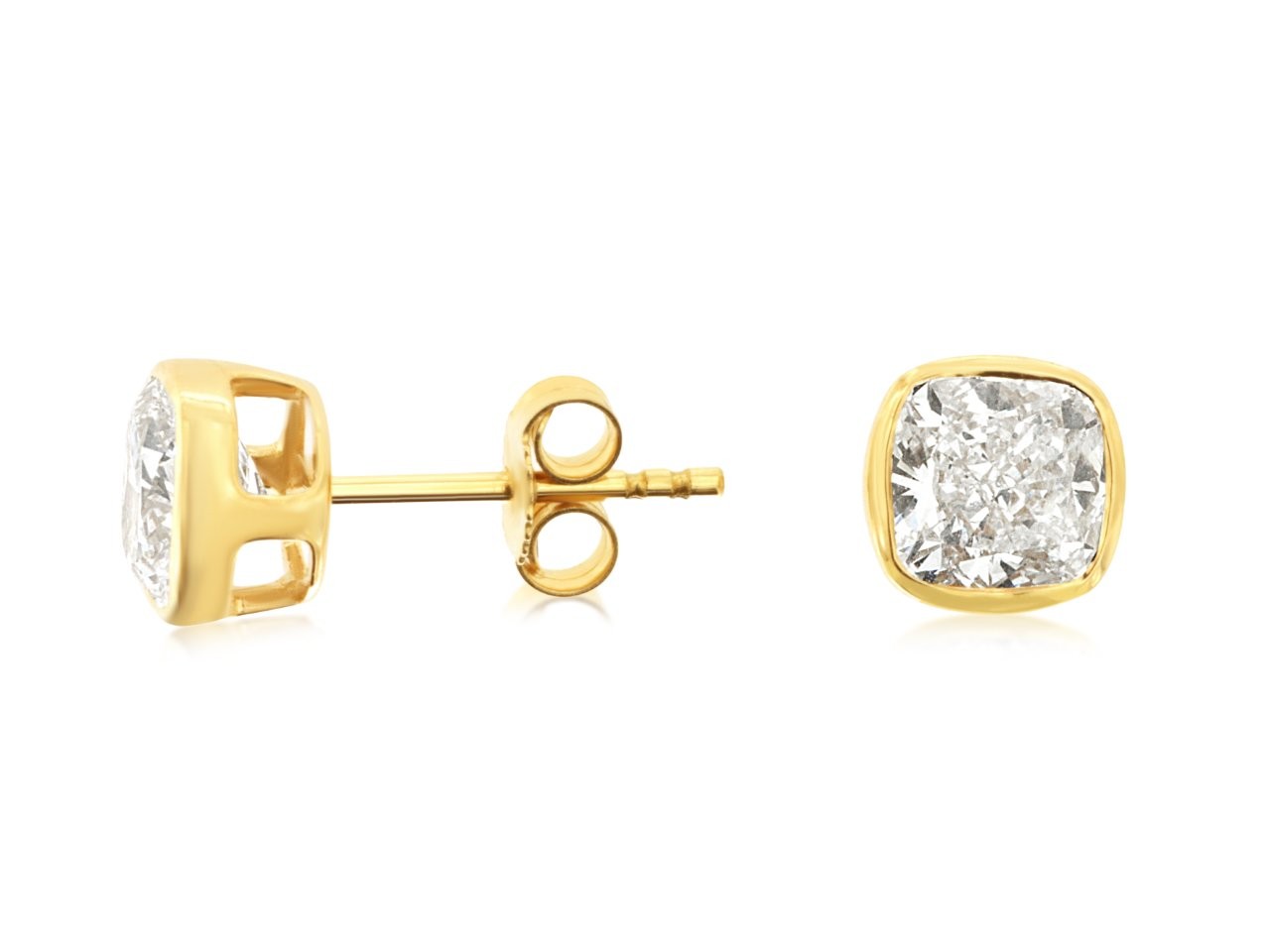 LAB GROWN STUD EARRING