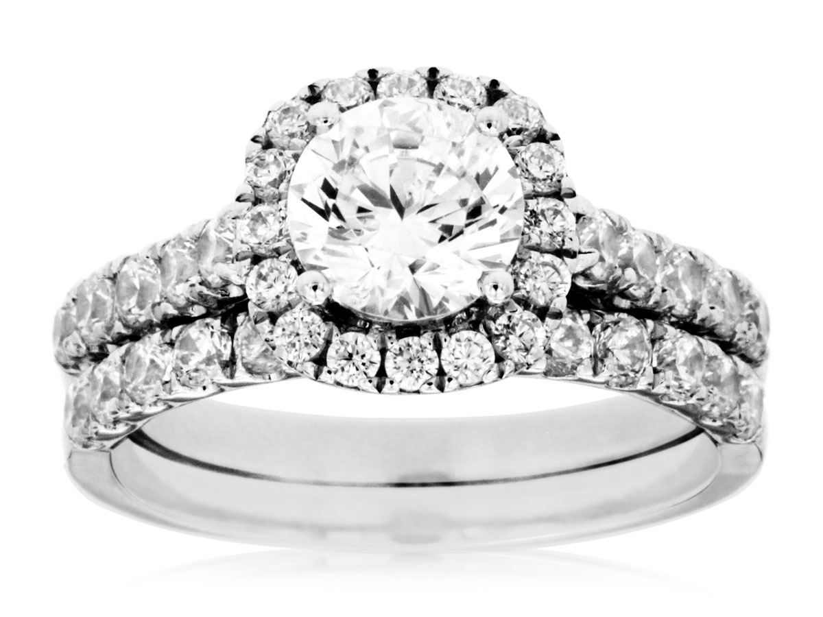 SEMI MOUNT WITH WEDDING RING