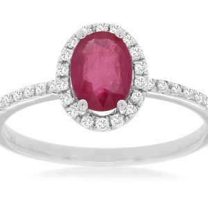 RUBY & DIAMOND RING