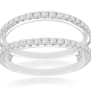 LADIES DIAMOND INSERT RING