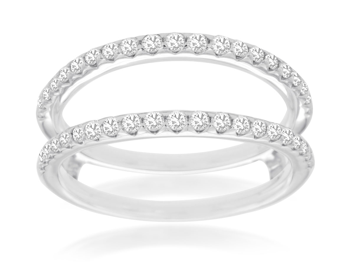 LADIES DIAMOND INSERT RING