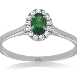 EMERALD & DIAMOND RING