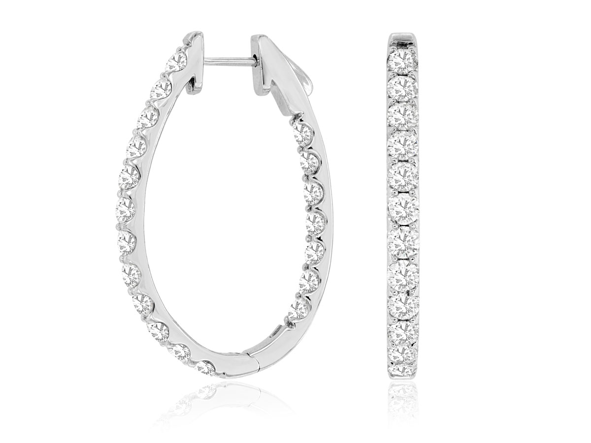 DIAMOND HOOPS 36MM