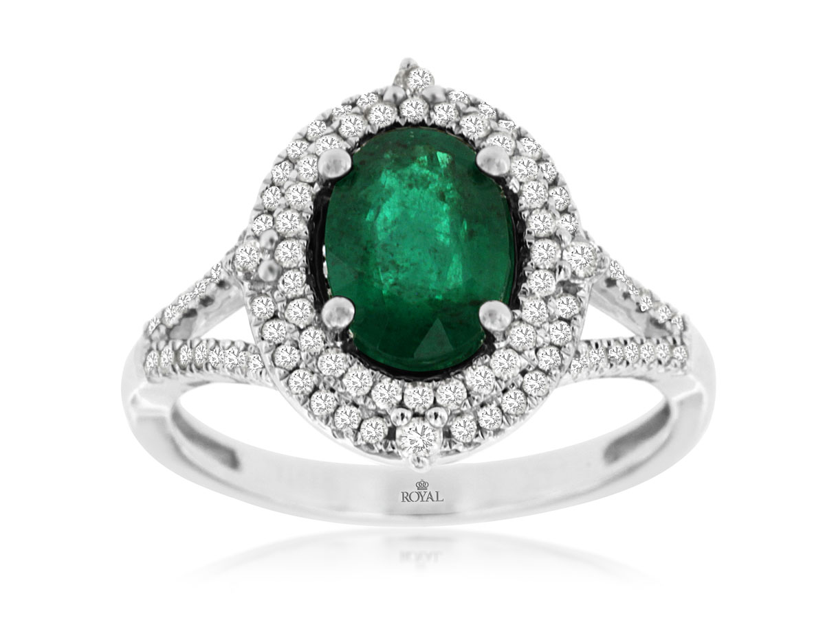 EMERALD & DIAMOND RING