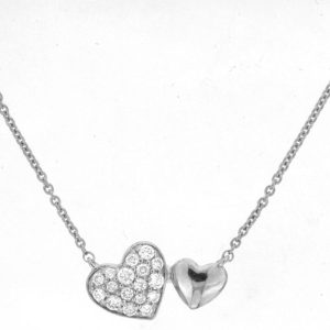 DIAMOND HEART NECKLACE