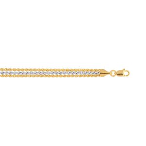 10K Gold Rope Bracelet