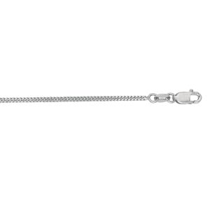 10K Gold 1.4mm Gourmette Chain