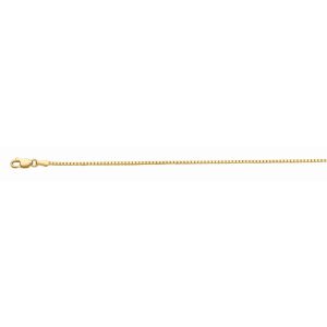 10K Gold 1.2mm Octagonal Box Chain