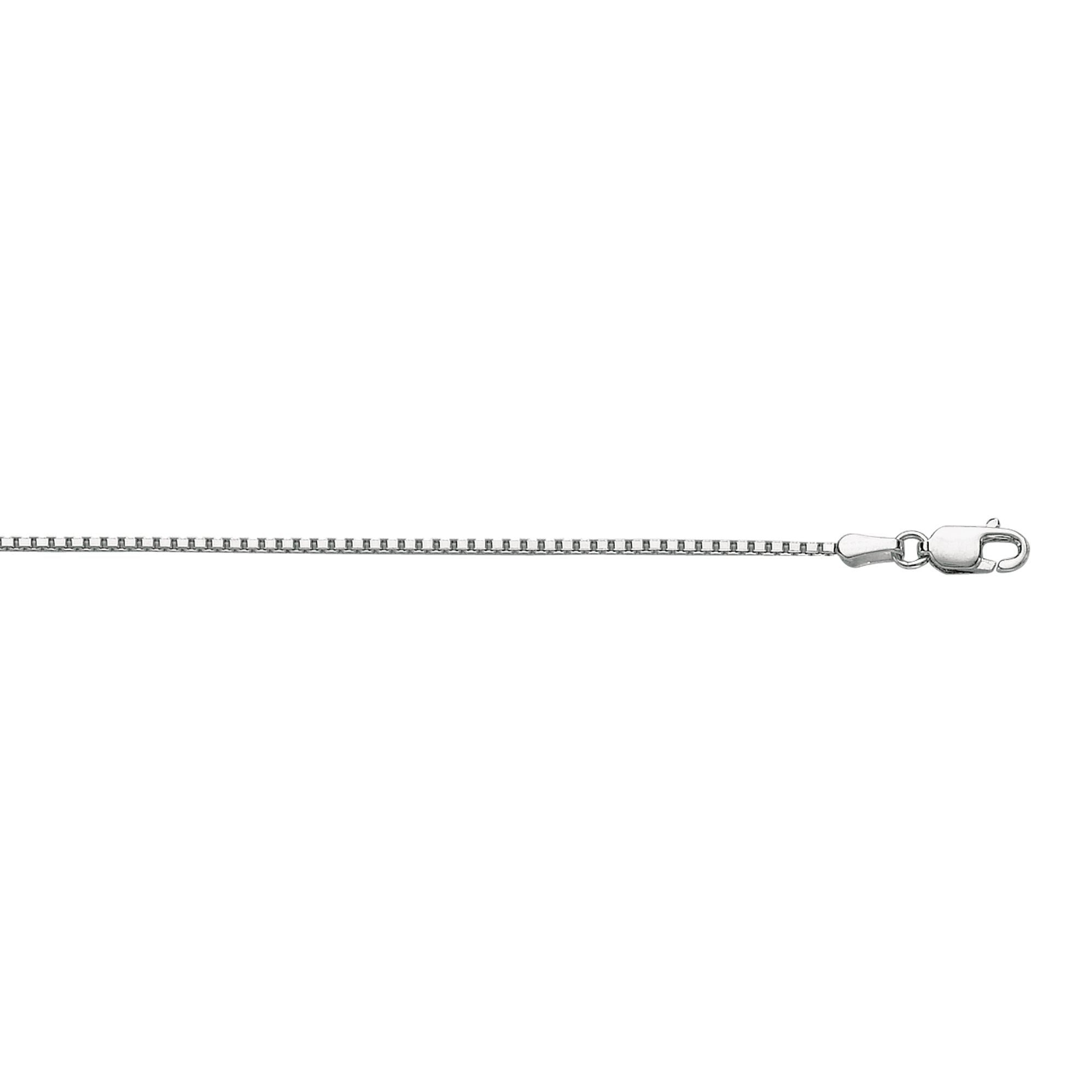 10K Gold 1.2mm Octagonal Box Chain