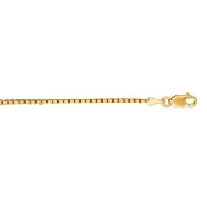 10K Gold 1.4mm Classic Box Chain