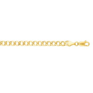 10K Gold 5.3mm Lite Comfort Curb Chain
