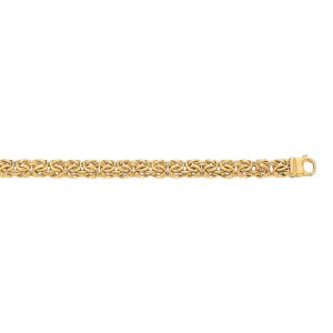 10K Gold Byzantine Bracelet