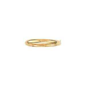 14K Gold Polished 6mm Bangle