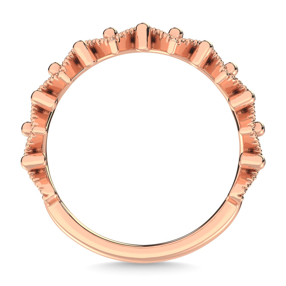 Diamond 1/4 Ct.Tw. Stack Band in 14K Rose Gold