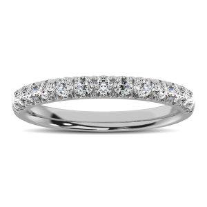 10K White Gold 3/4 Ct.tw Anniversary Band