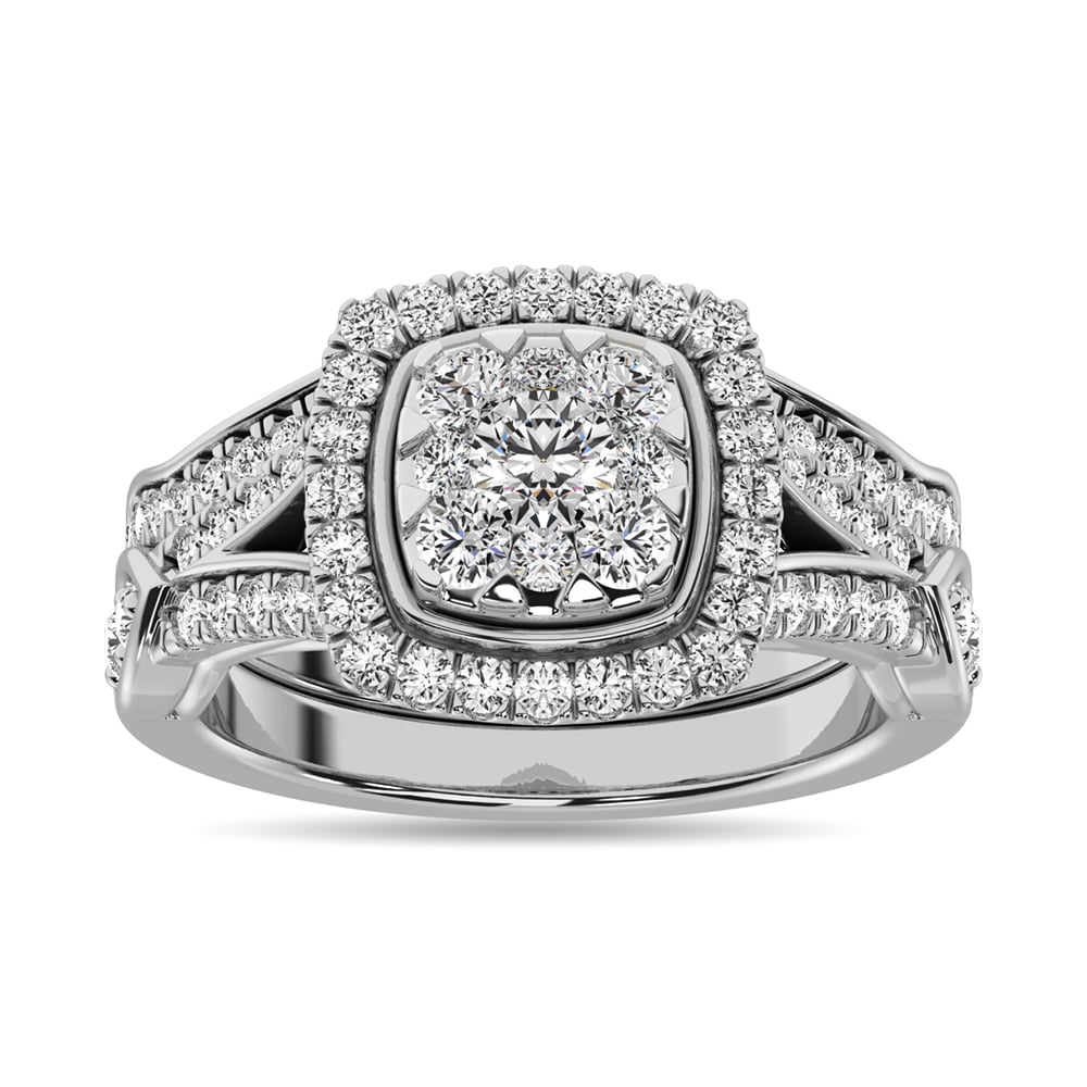 Diamond 1 1/4 Ct.tw Bridal Ring in 14K White Gold