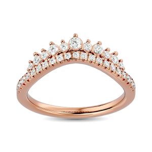 Diamond 1/3 Ct.tw Band in 14K Rose Gold