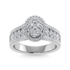 Diamond  1 1/3 Ct.Tw. Engagement Ring in 14K White Gold