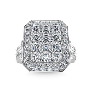 Diamond 2 Ct.Tw. Engagement Ring in 14K White Gold