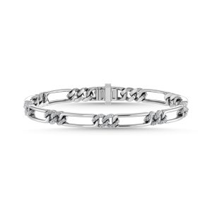 Diamond 5/8 Ct.Tw. Fashion Bracelet in 10K White Gold