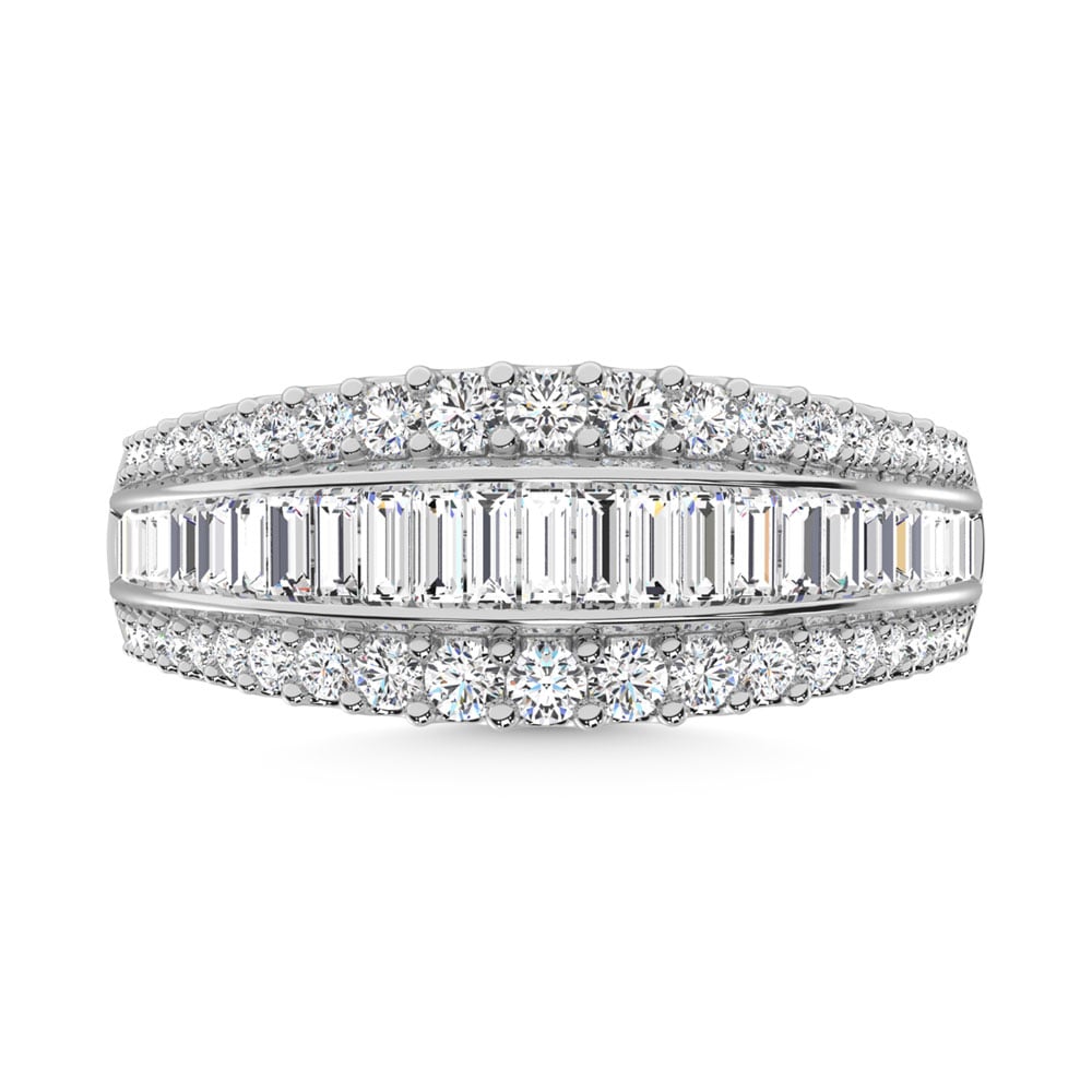 14K White Gold Diamond 1 Ct.Tw. Fashion Band