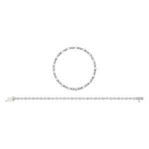 10K White Gold Diamond 1 Ct.Tw. Fashion Bracelet