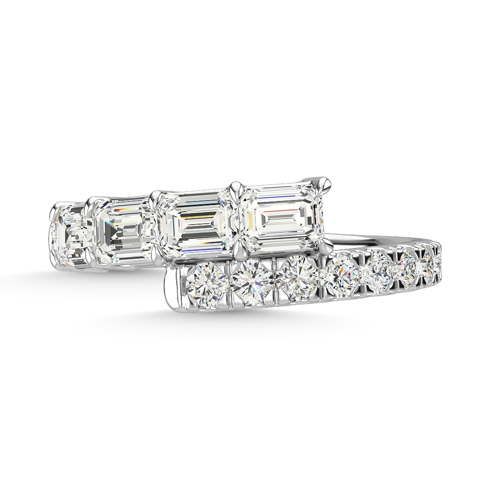 14K White Gold Diamond 1 7/8 Ct.Tw. Fashion Ring