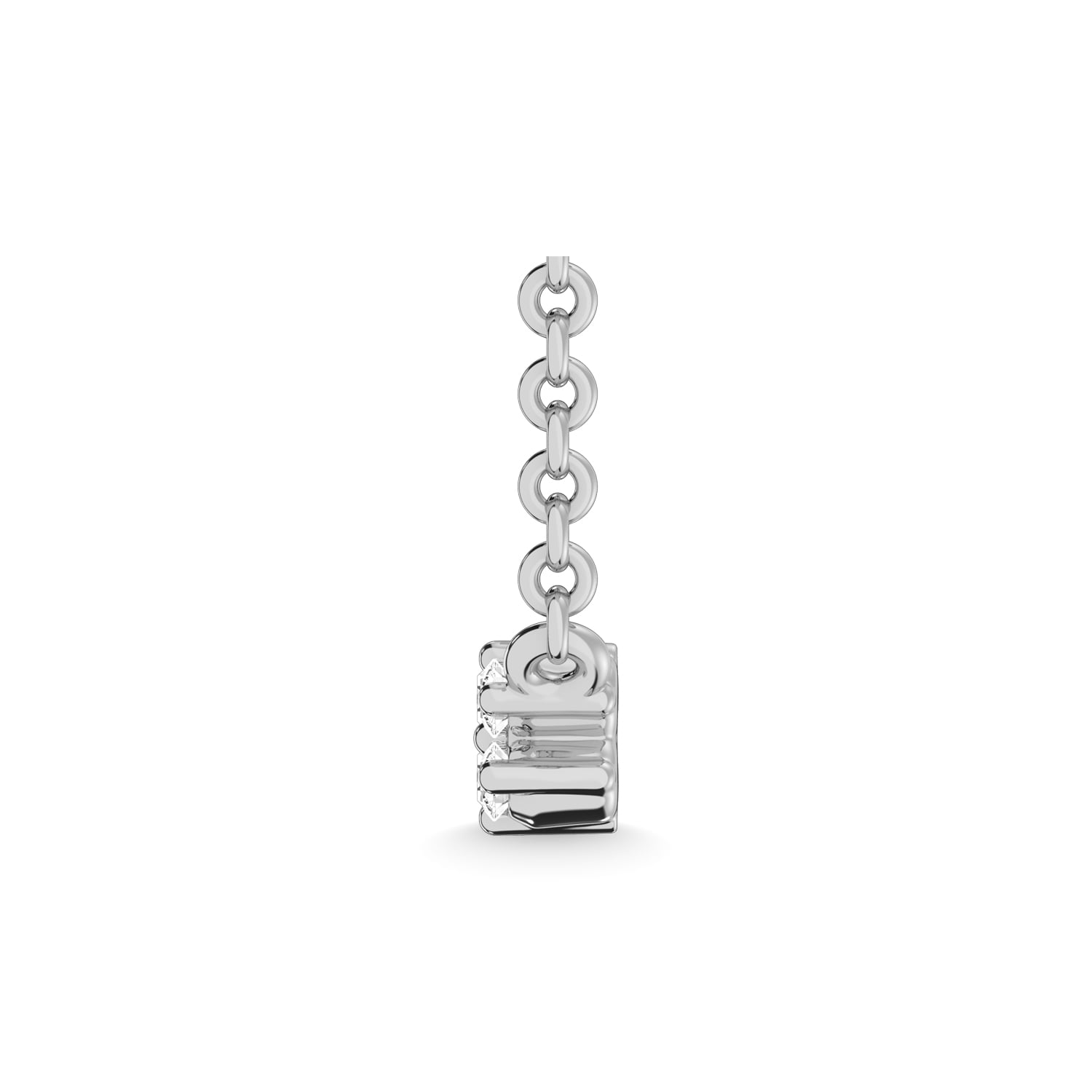 14K White Gold Diamond 1/4 Ct.Tw. Fashion Necklace
