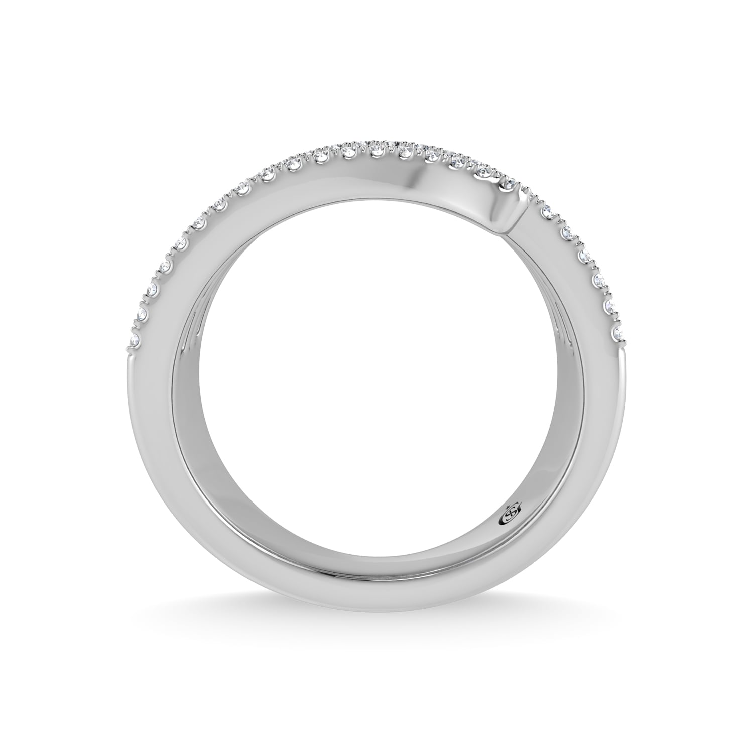 14K White Gold Diamond 1 1/4 Ct.Tw. Fashion Ring