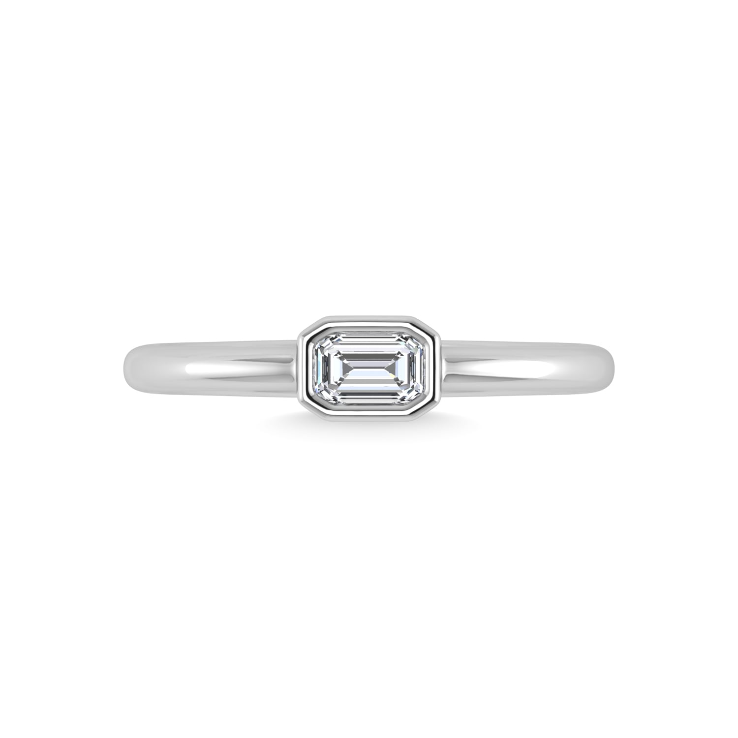 14K White Gold Diamond 1/3 Ct.Tw. Fashion Ring