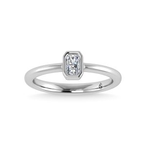 14K White Gold Diamond 1/3 Ct.Tw. Diamond Fashion Ring