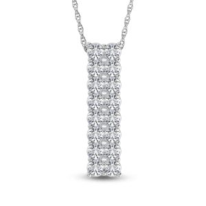 14K White Gold Diamond 1 5/8 Ct.Tw. Fashion Pendant