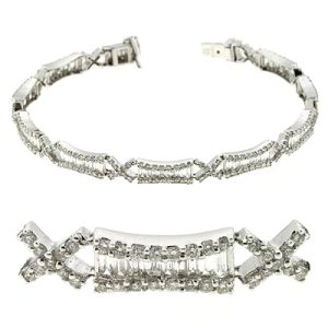 White Gold Diamond Bracelet