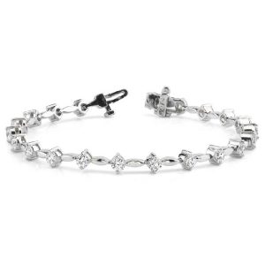 White Gold Diamond Bracelet