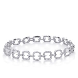 White Gold Diamond Bracelet