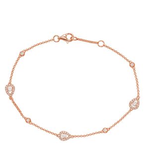 Rose Gold Diamond Bracelet