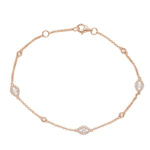 Rose Gold Diamond Bracelet