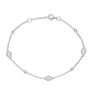 White Gold Diamond Bracelet