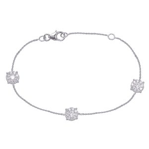 White Gold DIamond Bracelet