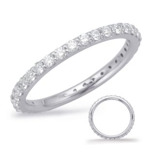 White Gold Eternity Band