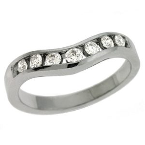 White Gold Diamond Band