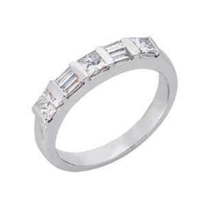 White Gold Diamond Band