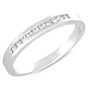 Channel Set Diamond Band
