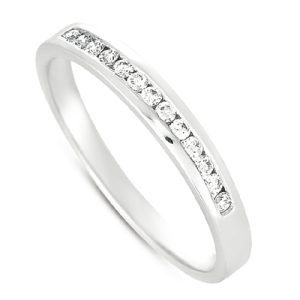 White Gold Diamond Band