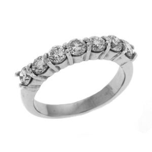 White Gold Diamond Band