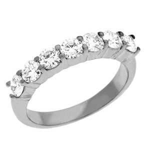 White Gold Diamond Band